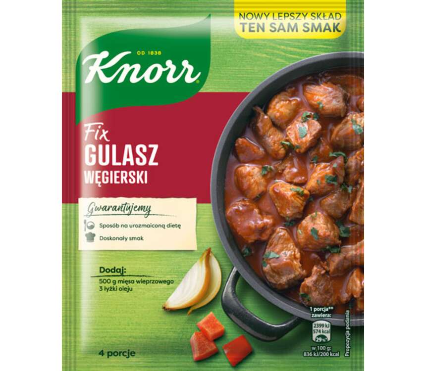 Knorr Fix do potraw gulasz węgierski 51 g kaufland.pl