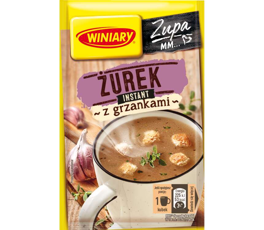 Winiary Żurek z grzankami Zupa Instant 13 g kaufland.pl