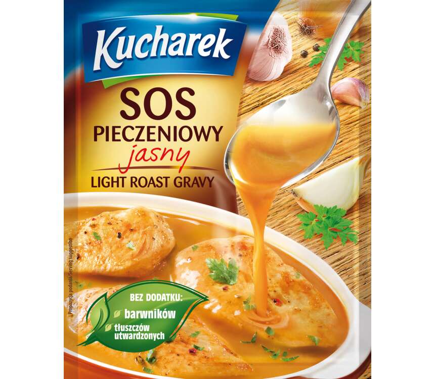 Kucharek Sos do pieczeni jasny 28 g