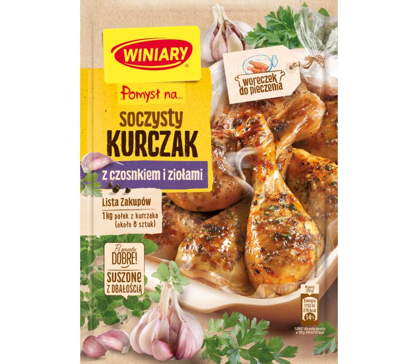 Winiary Pomysł na... Kurczaka z czosnkiem 36 g kaufland.pl