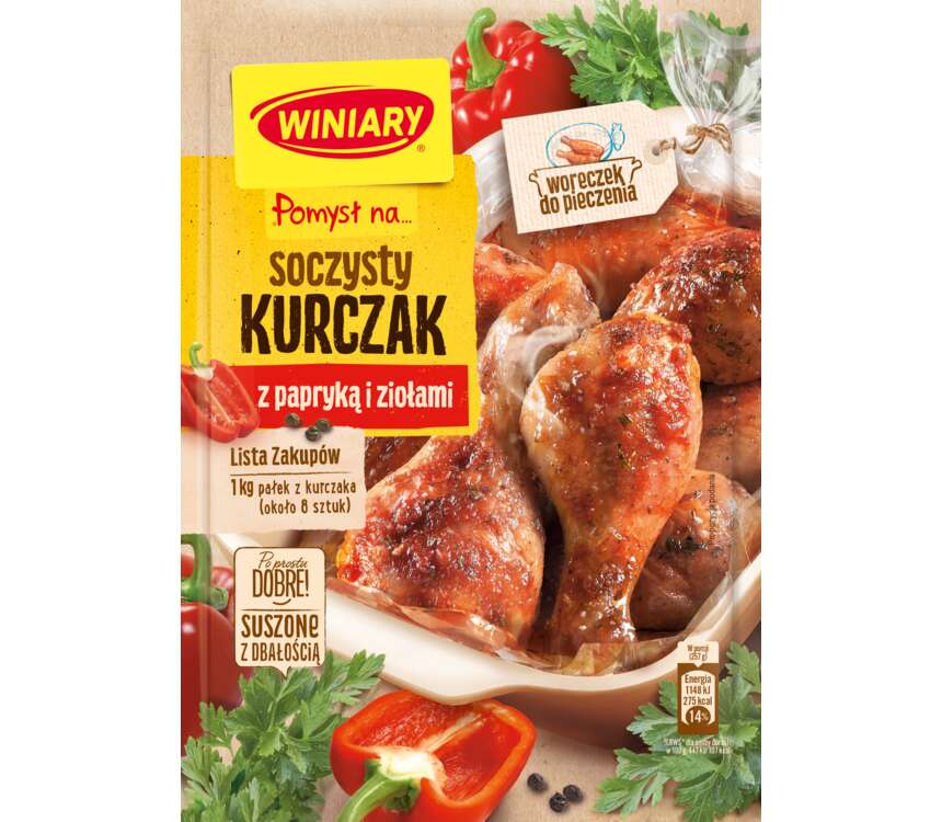 Winiary Pomysł na... Kurczaka z papryką i ziołami 28 g kaufland.pl