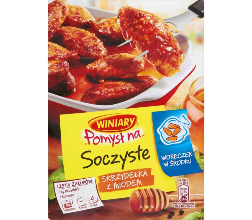 Winiary Pomysł na... Soczyste skrzydełka  28 g kaufland.pl