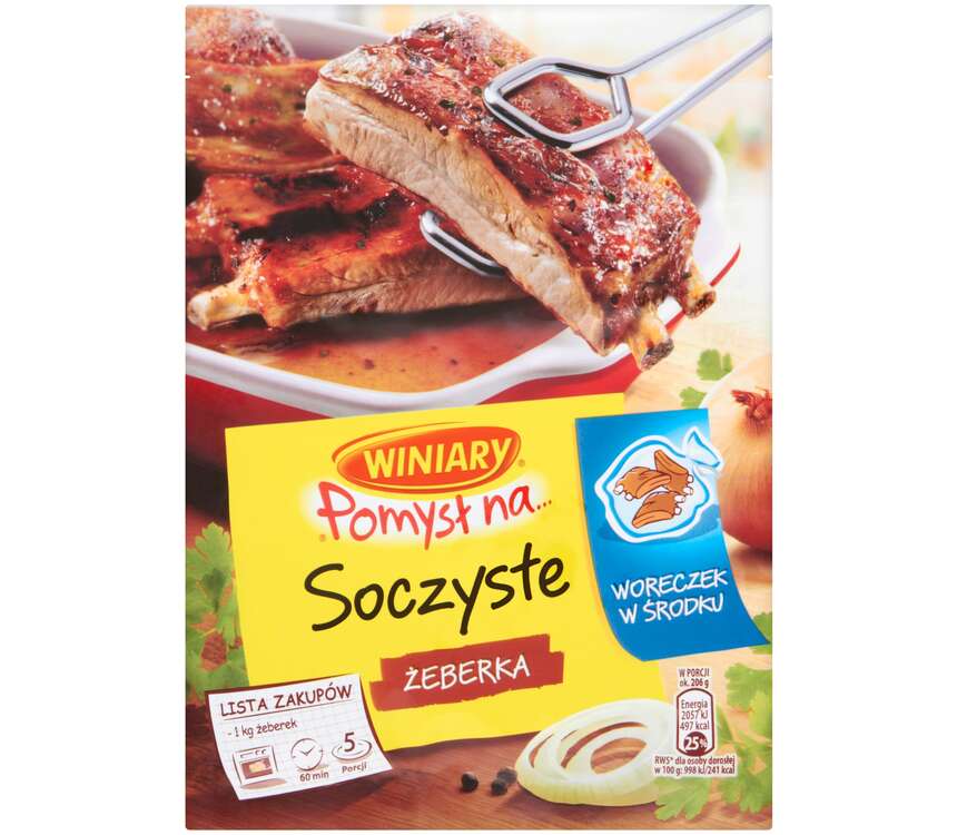 Winiary Pomysł na... Soczyste żeberka 28 g kaufland.pl
