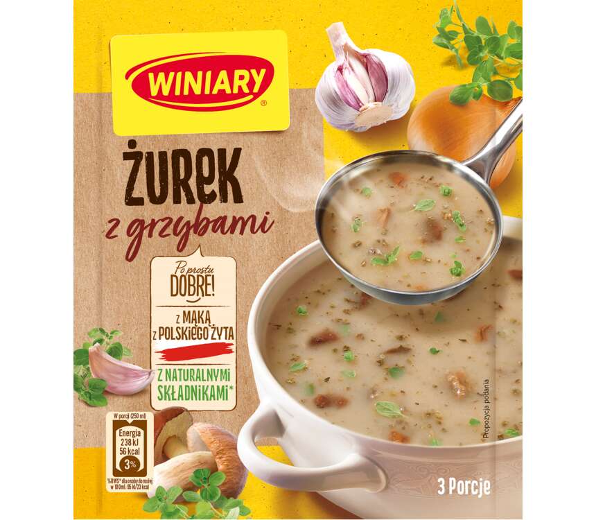 Winiary Żurek z grzybami  49 g kaufland.pl