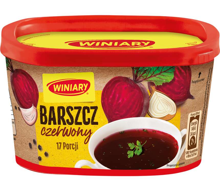 Winiary Barszcz czerwony kontenerek 170 g kaufland.pl