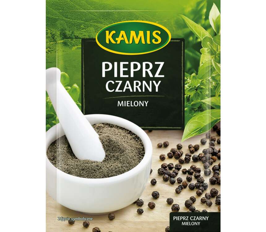 Kamis Pieprz czarny mielony 20 g kaufland.pl