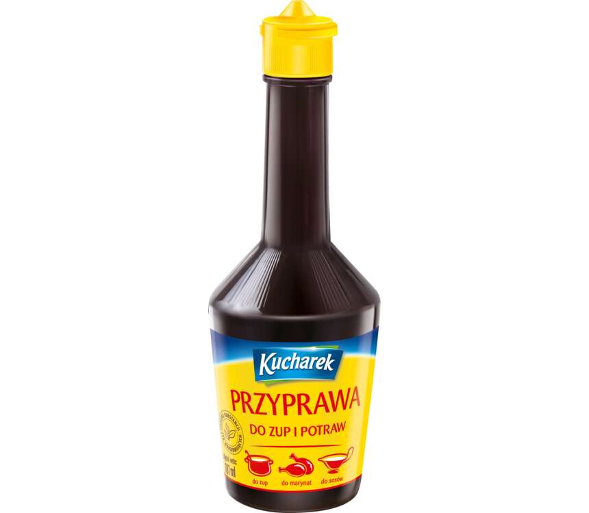 Kucharek Przyprawa do zup i potraw w płynie 181 ml