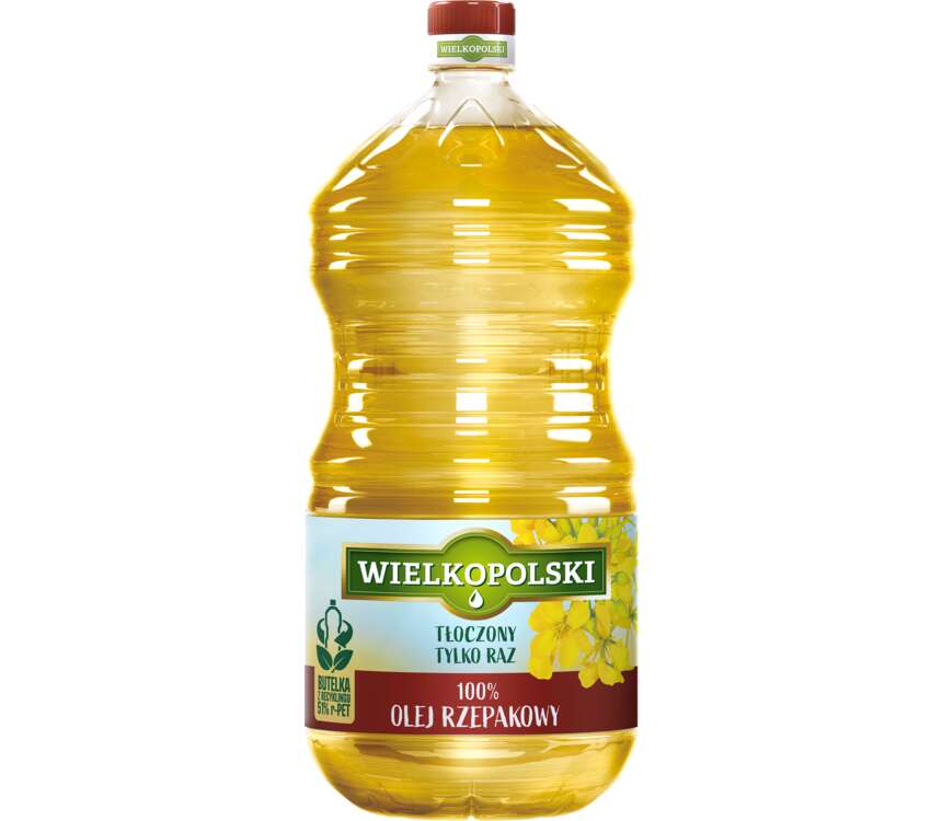 Wielkopolski Olej rzepakowy  3 L
