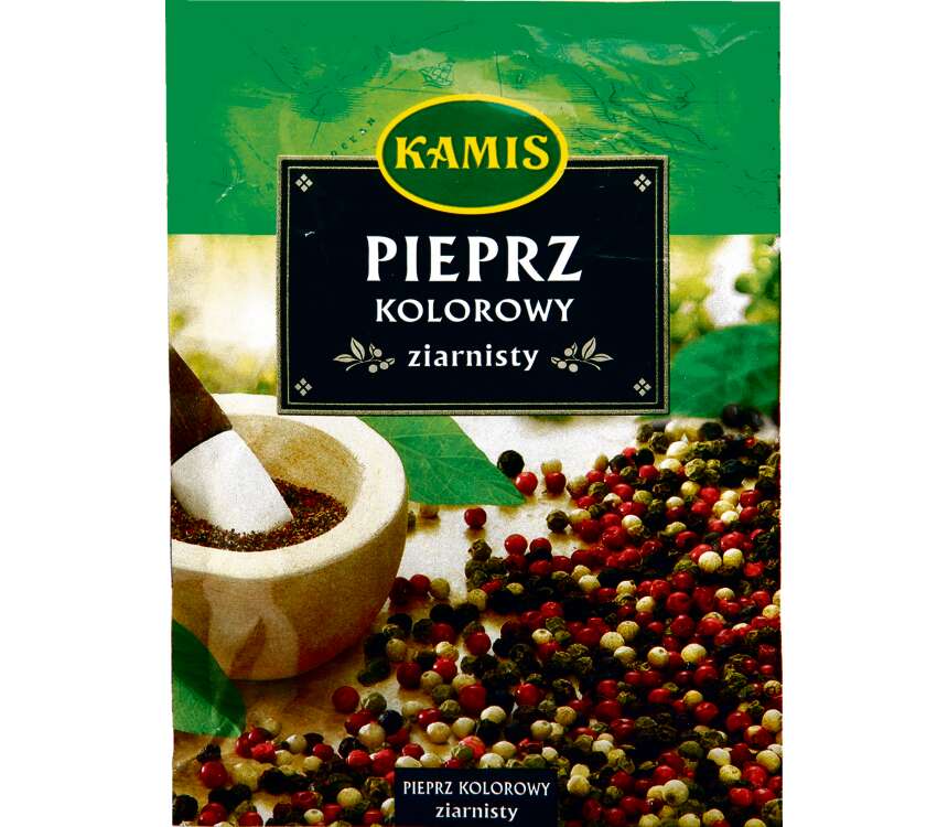 Kamis Pieprz kolorowy ziarnisty 16 g kaufland.pl