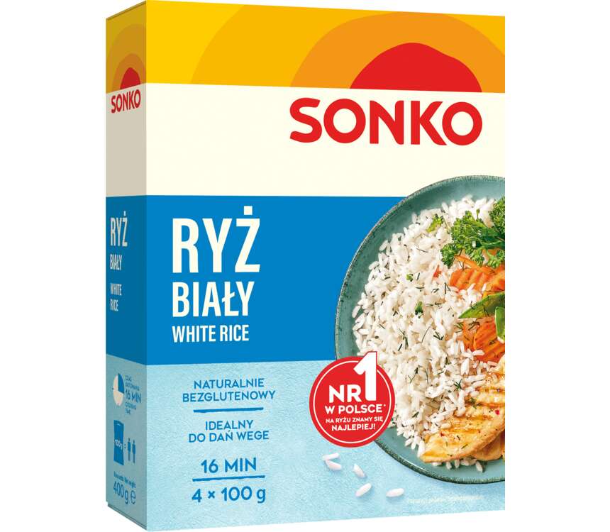 Sonko Ryż biały  4x100 g kaufland.pl
