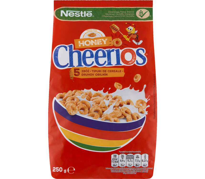 Nestle Cheerios miodowe płatki śniadaniowe 250 g kaufland.pl