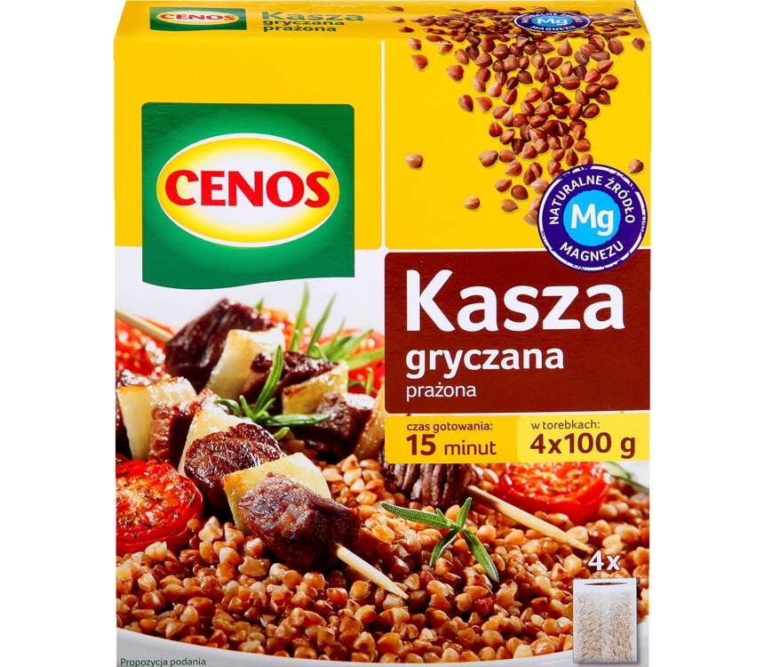 Cenos Kasza gryczana prażona 4x100 g kaufland.pl