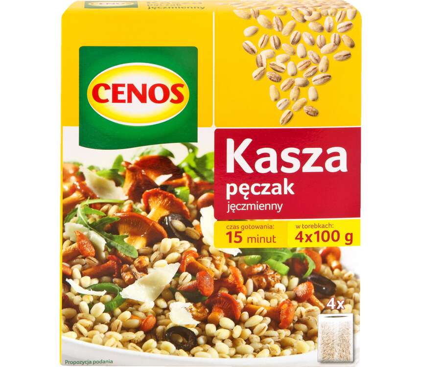 Cenos Kasza pęczak  4x100 g kaufland.pl