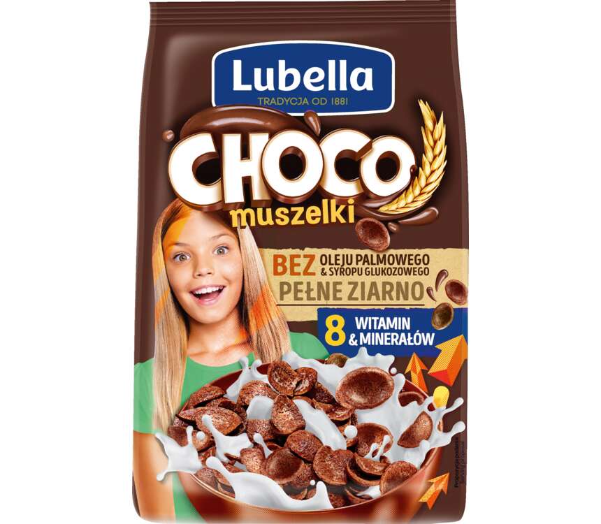 Lubella Płatki śniadaniowe muszelki czekoladowe 500 g kaufland.pl
