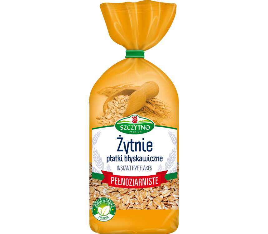 Szczytno Płatki żytnie pełnoziarniste 400 g kaufland.pl