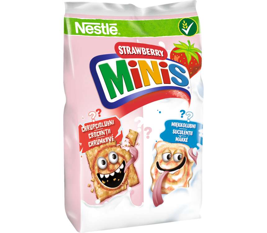 Nestle Strawberry Minis płatki śniadaniowe 500 g kaufland.pl