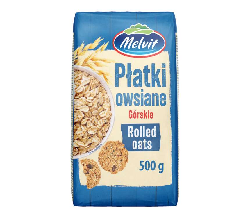 Melvit Płatki owsiane górskie 500 g kaufland.pl