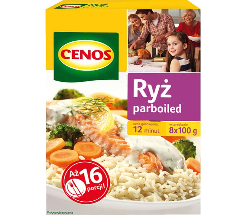 Cenos Ryż parboiled  8x100 g kaufland.pl