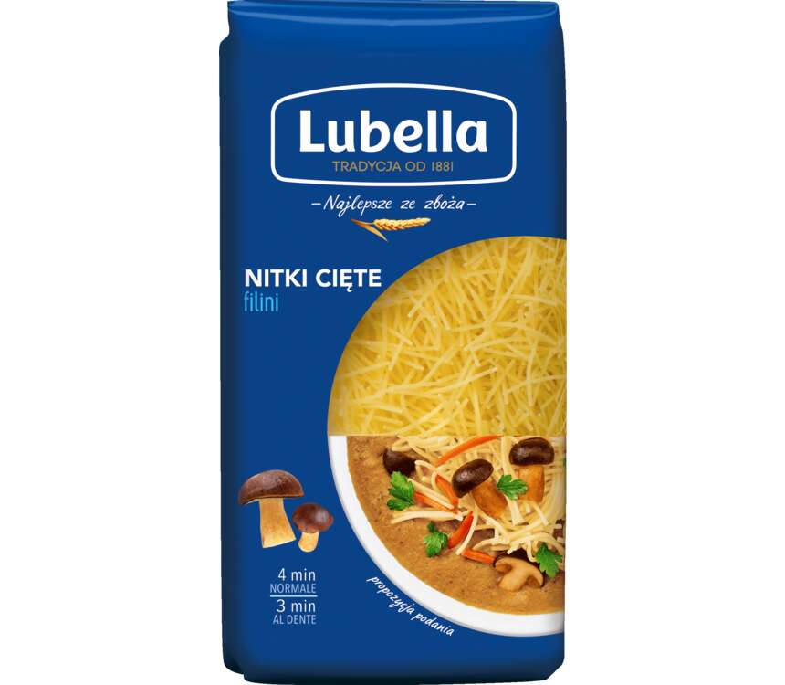 Lubella Makaron nitki cięte nr 2 500 g kaufland.pl