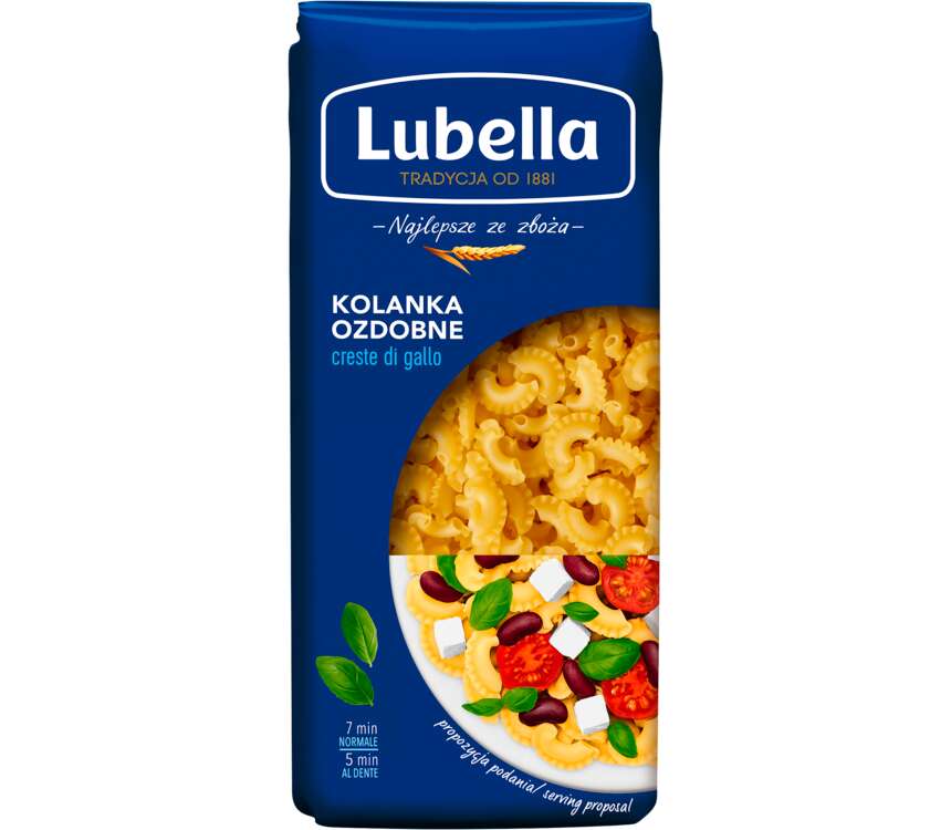 Lubella Makaron kolanka ozdobne nr 33 500 g kaufland.pl
