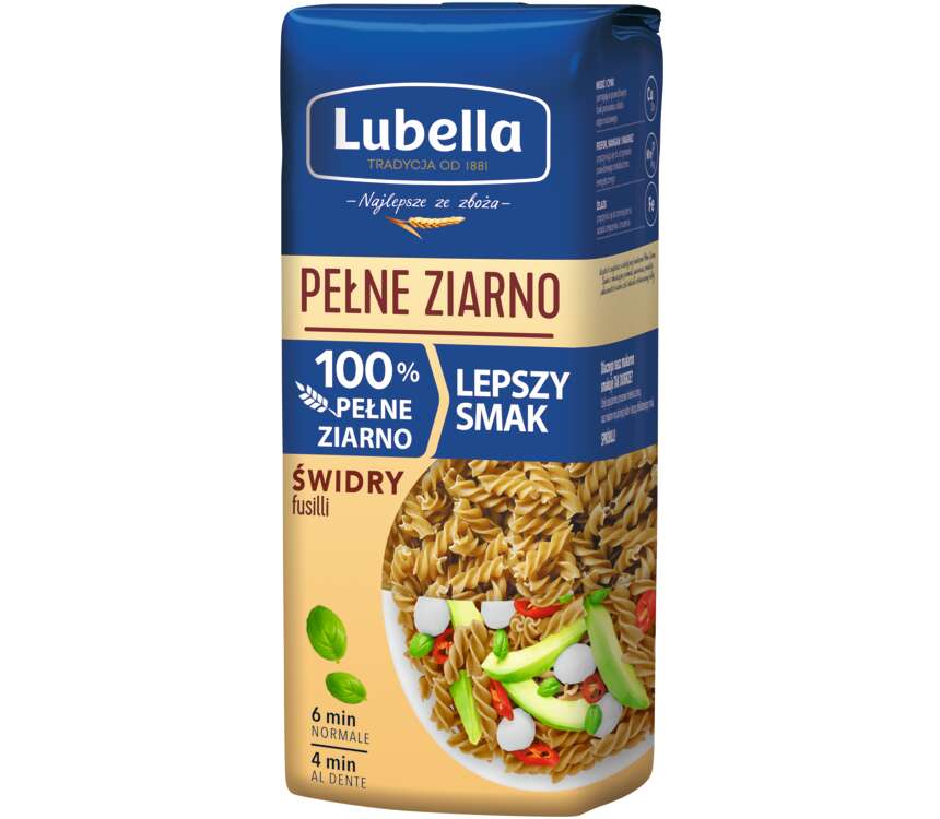 Lubella Pełne Ziarno Makaron świdry  400 g kaufland.pl