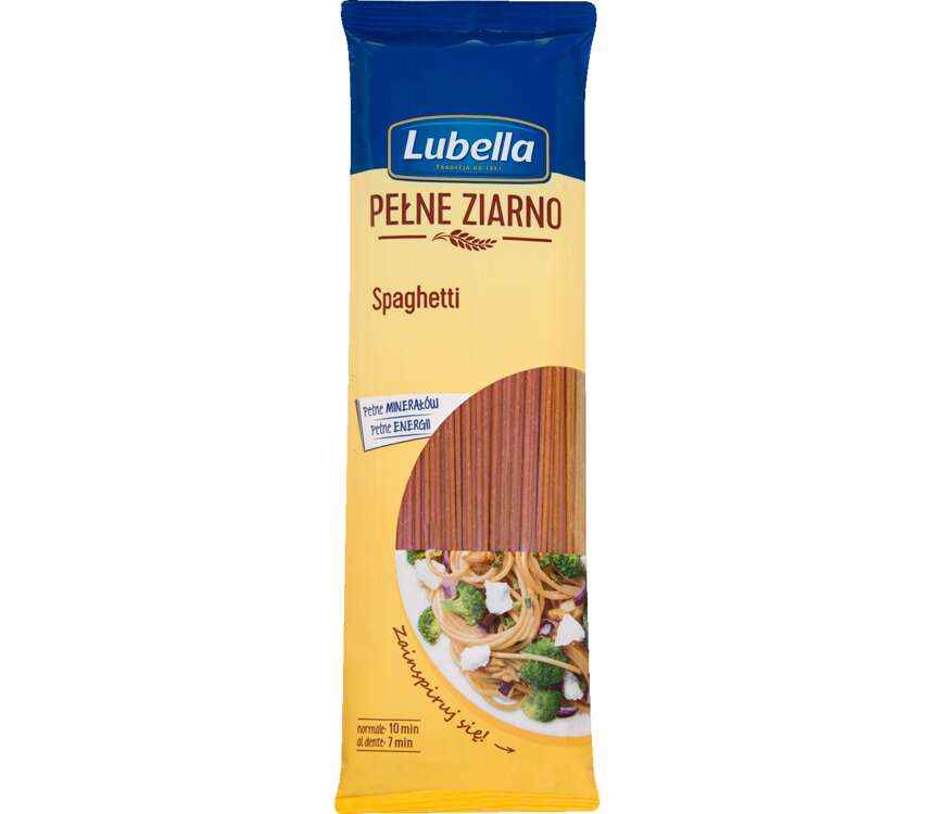 Lubella Pełne Ziarno Makaron spaghetti  400 g kaufland.pl