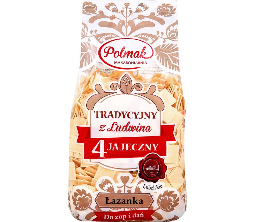 Polmak Makaron łazanki 4-jajeczny 500 g