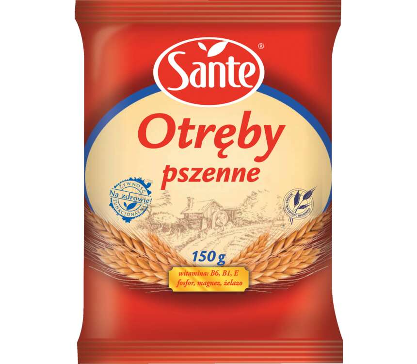 Sante Otręby pszenne  150g kaufland.pl