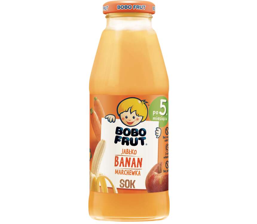 BoboFrut 6M Sok dla dzieci banan-marchew-jabko 300 ml kaufland.pl
