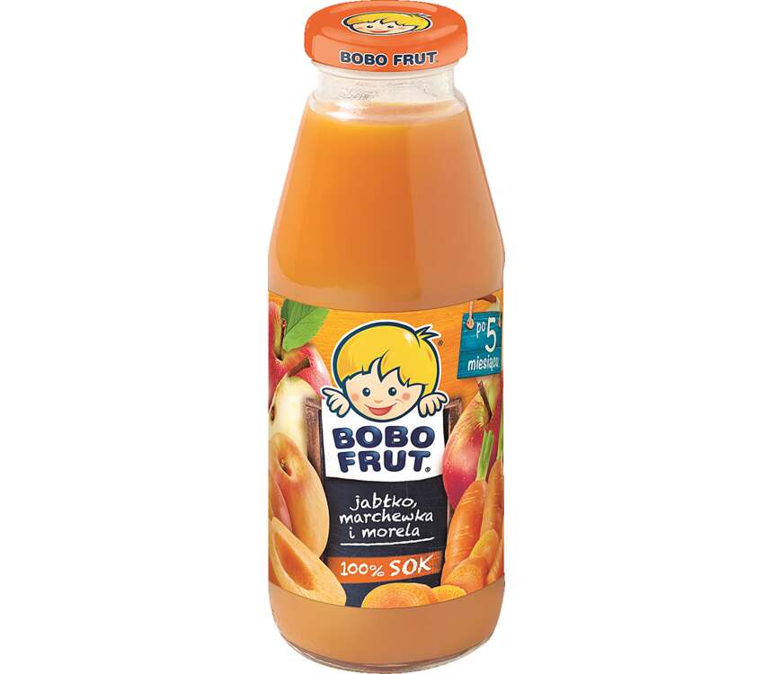 BoboFrut 6M Sok dla dzieci march.-jabłko-morela 300 ml kaufland.pl