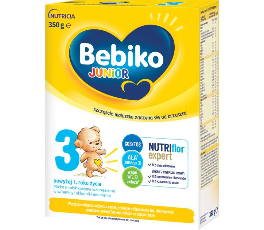 Bebiko 3 Mleko modyfikowane dla dzieci 13M 350 g