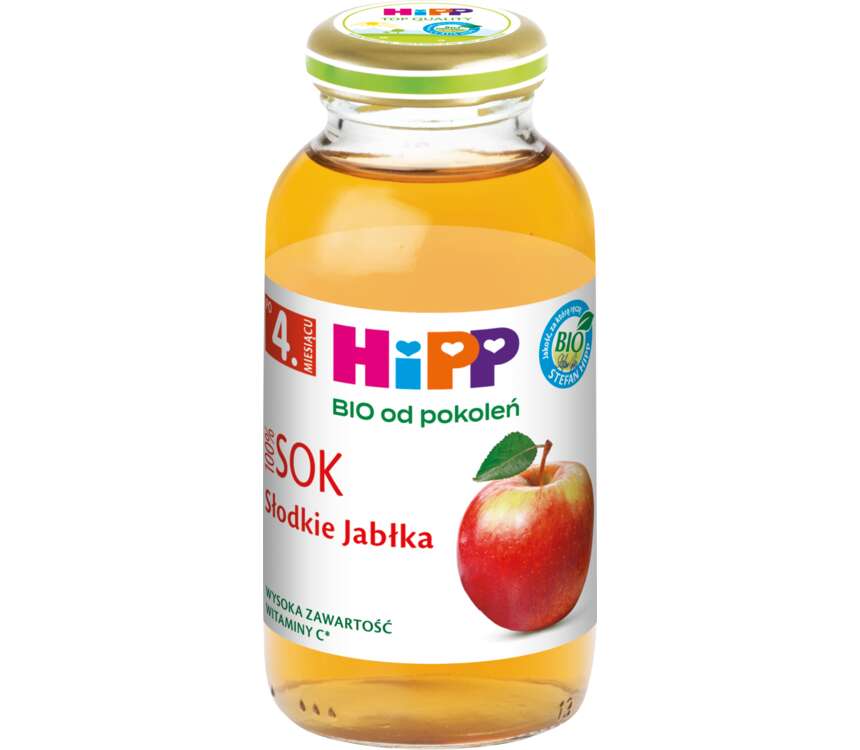 Hipp BIO 5M Sok owocowy d/dzieci ze słodkich jabłek 200 ml kaufland.pl