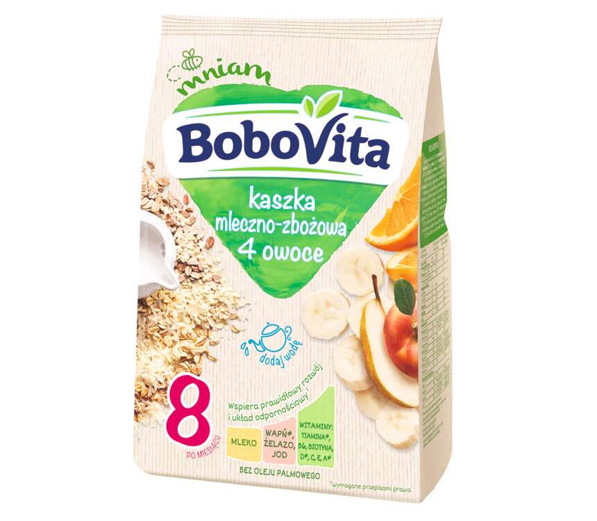 BoboVita 10M Kaszka mlecz-wielozb smaczna kolacja 230 g