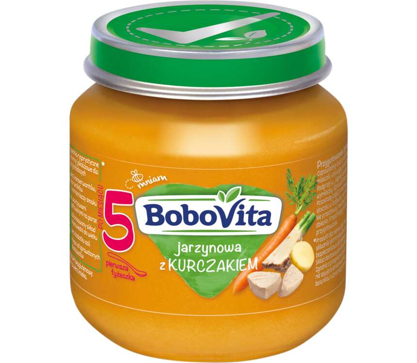 BoboVita 6M Danie dla dzieci zupka jarz.z kurcz. 125 g