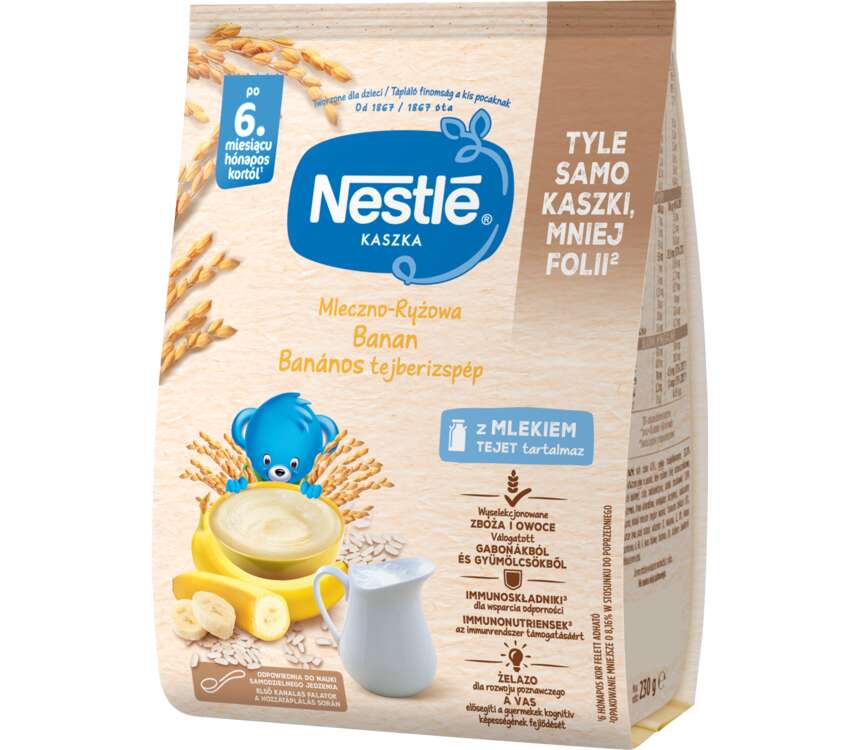 Nestle 7M Kaszka mleczno-ryż. banan 230 g kaufland.pl