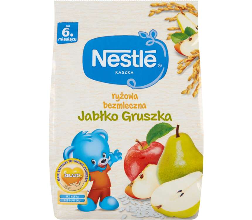 Nestle 7M Kaszka ryżowa jabłko-gruszka 180 g
