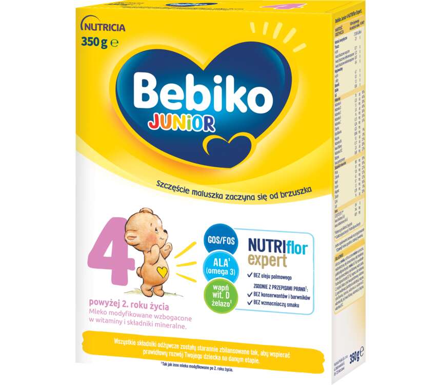 Bebiko Junior 4 Mleko modyfikowane dla dzieci 25M 350 g