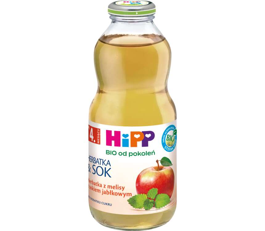 Hipp 5M Herbatka dla dzieci melisa+sok jabłkowy 500 ml kaufland.pl