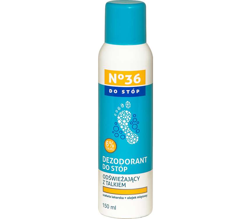 No 36 Dezodorant do stóp odświeżający 150 ml