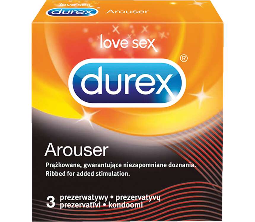 Durex Prezerwatywy Arouser 3 szt.
