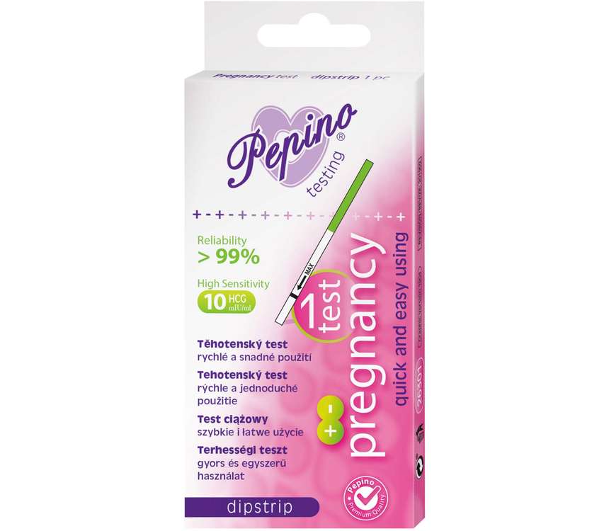 Pepino Dipstrip Test ciążowy