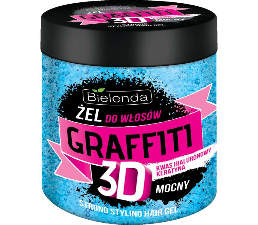Graffiti Żel do włosów moc.niebiesk.wit.AiE 250 ml