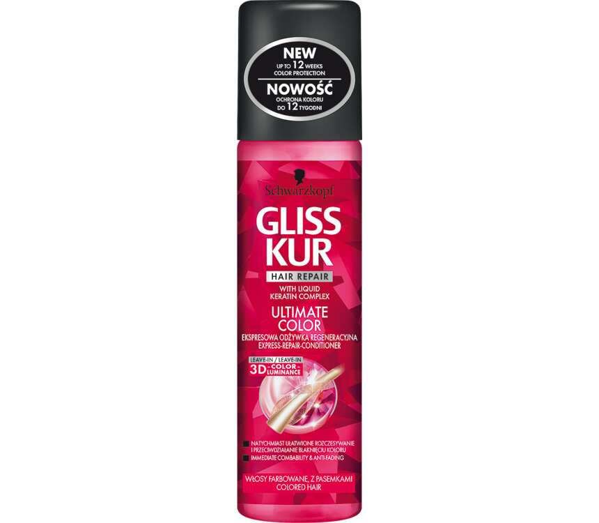 Gliss Odżywka do włosów farbowanych express 200ml kaufland.pl