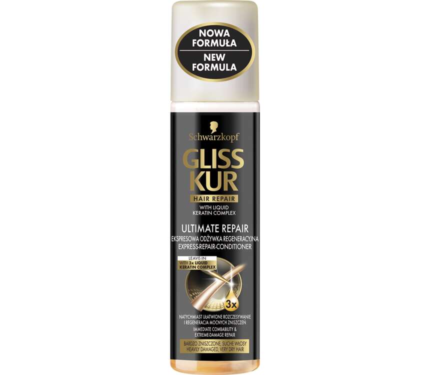 Gliss Odżywka do włosów suchych express 200ml