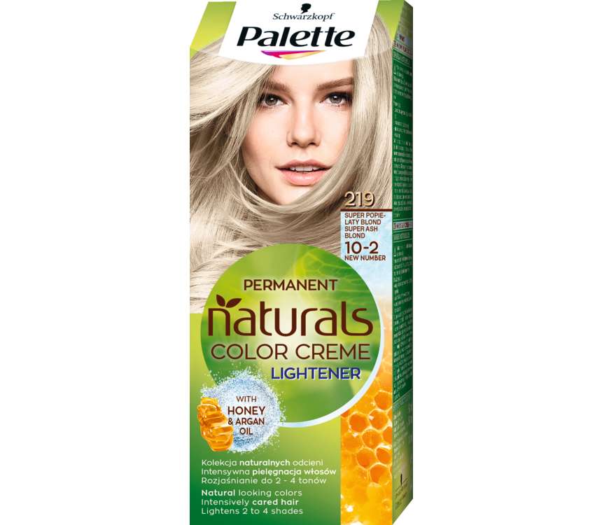 Palette Permanent NC Farba do włosów popielaty blond 219