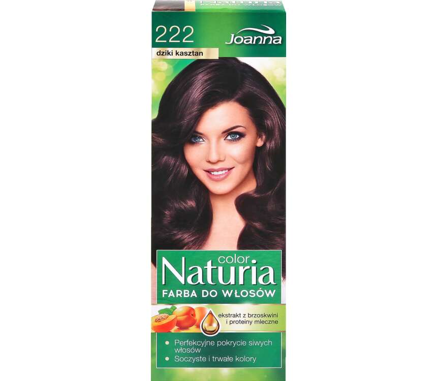 Joanna Naturia Farba do włosów dziki kaszt. 222