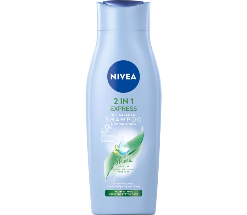 Nivea Szampon do włosów 2w1 express 400 ml kaufland.pl