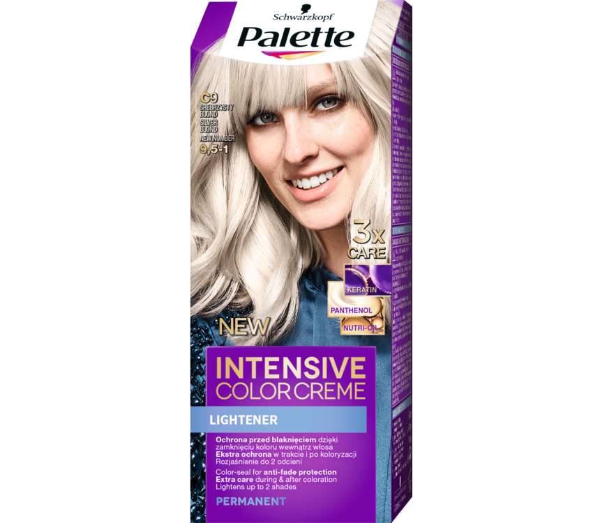 Palette ICC Farba do włosów srebrzysty blond C9 kaufland.pl