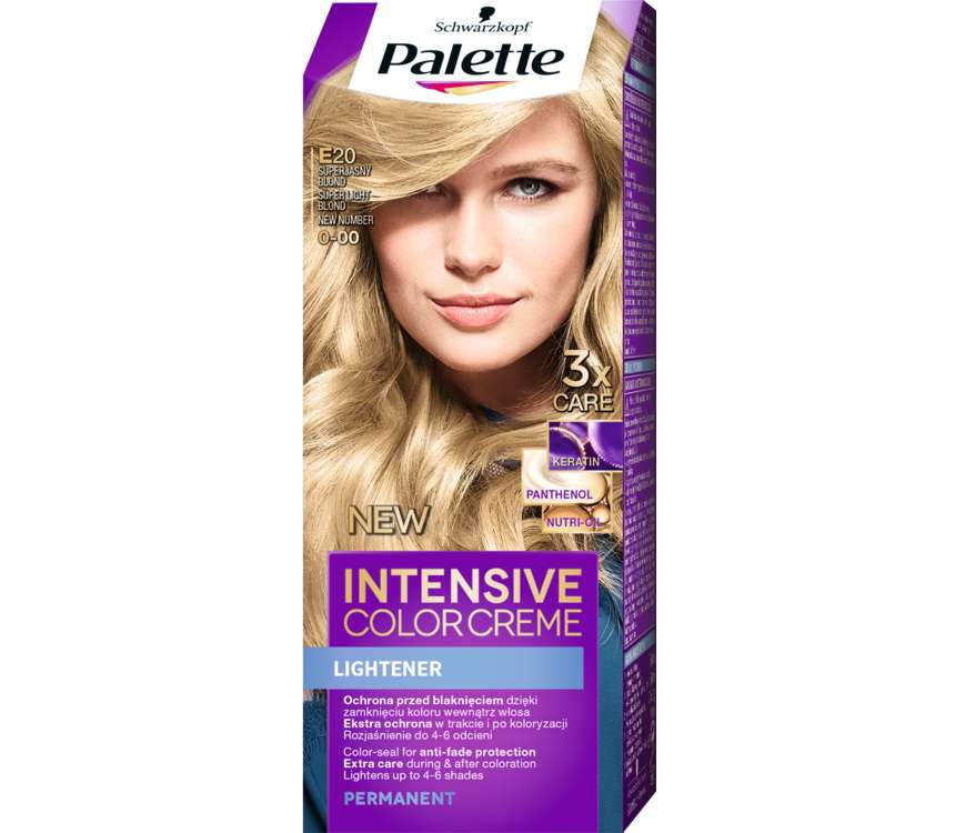 Palette ICC Farba do włosów E20 super jasn.blond kaufland.pl