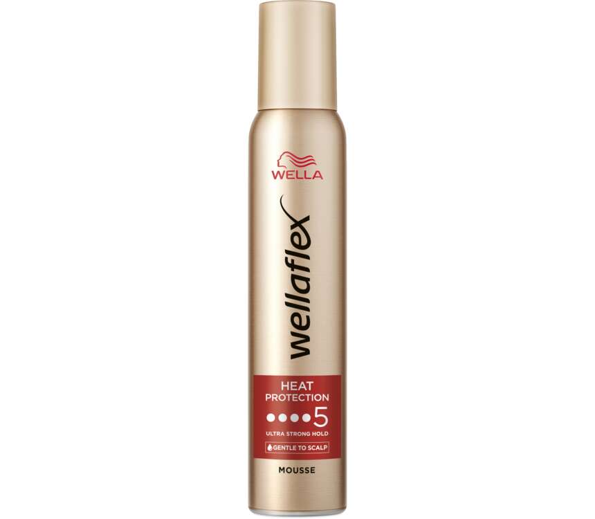 Wellaflex Pianka do włosów stylizacja na gorąco 200 ml